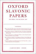 Oxford Slavonic Papers 2000