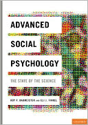 Advanced Social Psychology by Roy F. Baumeister: Book Cover