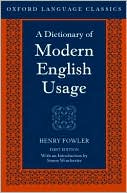 A Dictionary of Modern English Usage