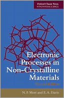 download Electronic Processes in Non-Crystalline Materials book