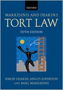 download Markesinis and Deakin's Tort Law book