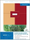 NIV Women of Faith Bible Study Bible, Red/Sand Italian Dou -Tone