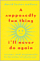 A Supposedly Fun Thing I'll Never Do Again: Essays and Arguments
