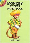 Monkey Sticker Paper Doll