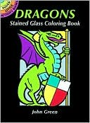 download Dragons Stained Glass Coloring Book book
