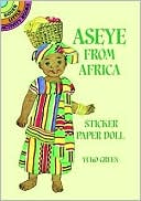 Aseye from Africa Sticker Paper Doll