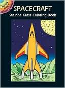 Spacecraft Stained Glass Coloring Book