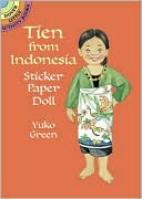 Tien from Indonesia Sticker Paper Doll