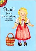 Heidi from Switzerland Sticker Paper Doll