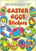 Shiny Easter Eggs Stickers
