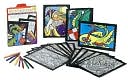 Wizards and Dragons Stained Glass Coloring Kit