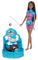 Barbie I Can Be Seaworld Trainer Doll & Playset by Mattel: Product Image