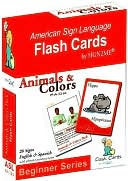 Sign2Me-ASL Flashcards: Beginners Series-Animals & Colors (incl. ASL+English + Spanish)
