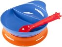 Divided Bowl Baby Feeding Set, Blue by Elegant Baby: Product Image
