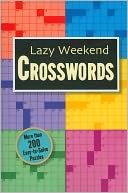 Lazy Weekend Crosswords by Fall River Press: Book Cover