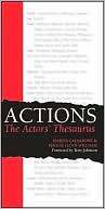 Actions the Actors' Thesaurus by Marina Calderone: Book Cover
