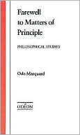 Farewell to Matters of Principle: Philosophical Studies