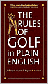 Rules of Golf in Plain English