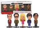 The Big Bang Theory Mini Wacky Wobblers 5 Piece Set by Funko: Product Image
