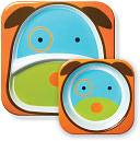 Zoo Tableware - Dog by Skip Hop: Product Image