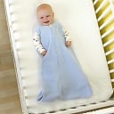 Halo SleepSack wearable blanket, 100% polyester microfleece, size medium, 16- 24 mos, soft blue by Halo: Product Image