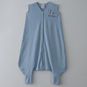 Halo SleepSack Early Walker wearable blanket, 100% polyester comfort mesh, size large 12-18 mos, blue by Halo: Product Image
