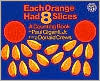 Each Orange Had 8 Slices Pb