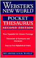 Webster's New World Pocket Thesaurus