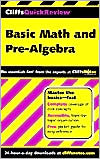 Cliffs Notes Quick Review Basic Math and Pre-Algebra