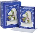 Polar Bears Tip on Christmas Boxed Card by Cr Gibson: Product Image