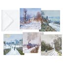 MONET SNOWSCENES FOLIO CHRISTMAS BOXED CARD by Museums & Galleries: Product Image