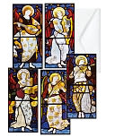 MUSICAL ANGELS FOLIO CHRISTMAS BOXED CARD by Museums & Galleries: Product Image
