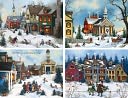 FOLK ART ASSORTED CHRISTMAS BOXED CARD by Perfect Timing Inc.: Product Image