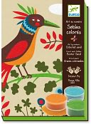 Djeco Birds of Paradise Colored Sand Art by Djeco: Product Image