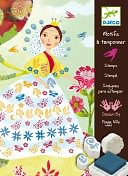Djeco Flower Maidens Stamps Set by Djeco: Product Image