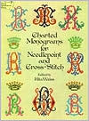 Charted Monograms for Needlepoint and Cross-Stitch by Rita Weiss: Book Cover