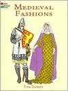 Medieval Fashions Coloring Book