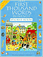 First Thousand Words in French: Sticker Book