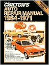 download Chilton's Auto Repair Manual, 1964-1971 - Collector's Edition book