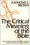 The Critical Meaning of the Bible
