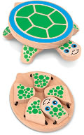 Melissa & Doug Peek-a-Boo Turtle by Melissa & Doug: Product Image
