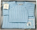 Boxed Pink Cable Sweater and Hat Set 0-6 Months by Elegant Baby: Product Image