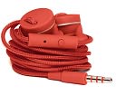 Urbanears Medis In-Ear Stereo Headphones - Tomato by Urbanears: Product Image