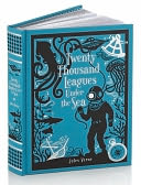 Twenty Thousand Leagues Under the Sea (Barnes & Noble Leatherbound Classics) by Jules Verne: Book Cover