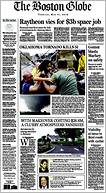 The Boston Globe by The New York Times Company: NOOK Newspaper Cover