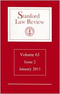 Stanford Law Review by Stanford Law Review: NOOK Book Cover