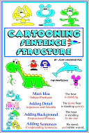 Cartooning Sentence Structure by John VanDenEykel: NOOK Book Cover