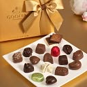 Godiva 19 Piece Gold Ballotin Assortment by Godiva: Product Image