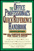 Office Professional's Quick Reference Handbook