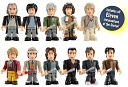 Doctor Who Character Building The Eleven Doctors Micro Figure Set by Underground Toys LLC: Product Image